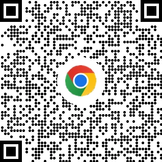 QR kód ke stažení prohlížeče Chrome do mobilních zařízení