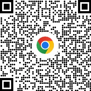QR kód ke stažení prohlížeče Chrome do mobilních zařízení