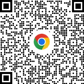 QR kód ke stažení prohlížeče Chrome do mobilních zařízení