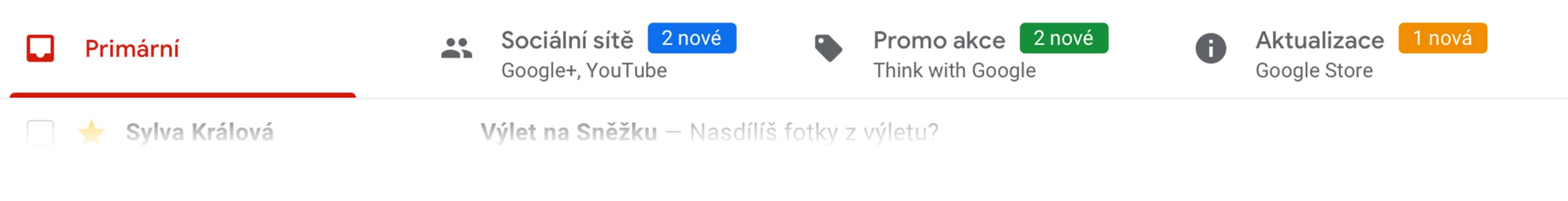 Nová doručená pošta