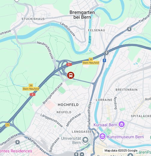 Bern, CarTerminal Neufeld Moje mapy Google
